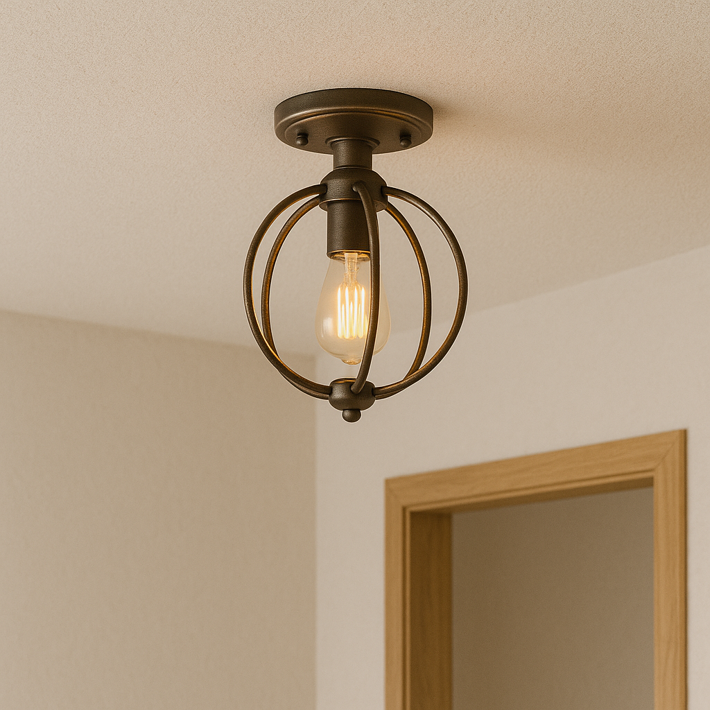 Rustic Ceiling Light